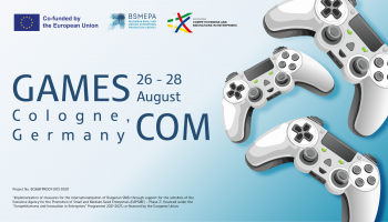 Покана за участие в Международното изложение за креативни индустрии GAMESCOM 2026